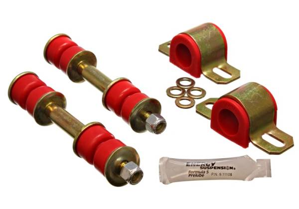 Energy Suspension - Energy Suspension 79-94 Toyota Pickup 2WD (Exc T-100/Tundra) Red 25mm Front Sway Bar Bushing Set