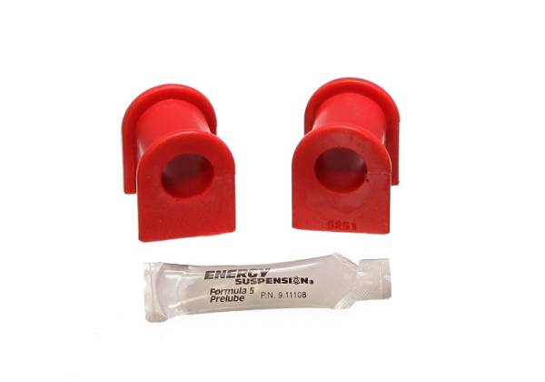 Energy Suspension - Energy Suspension 92-95 Toyota MR2 Red 19mm Front Sway Bar Frame Bushings