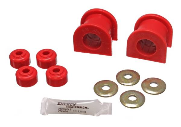 Energy Suspension - Energy Suspension 6/95-04 Toyota Pickup 4WD (Exc T-100/Tundra) Red 26mm Front Sway Bar Bushing Set