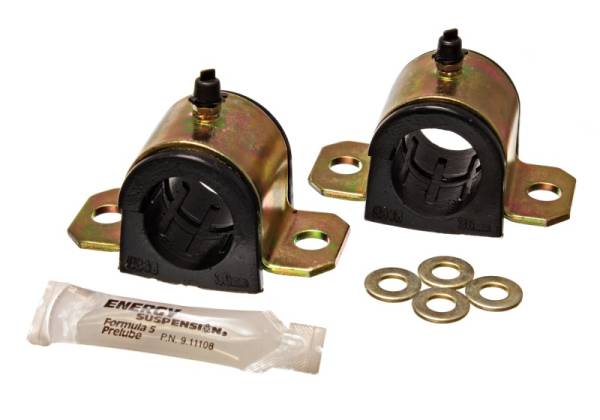 Energy Suspension - Energy Suspension 93-98 Toyota Supra Black 30mm Front Sway Bar Frame Bushings