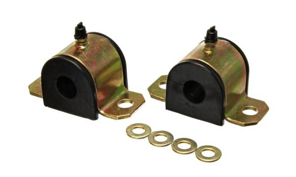 Energy Suspension - Energy Suspension 00-05 Toyota Celica Black 17.5mm Rear Sway Bar Frame Bushings (Greaseable Frame Bu