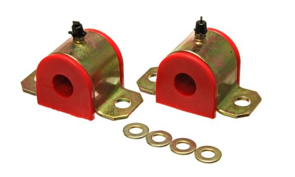 Energy Suspension - Energy Suspension 00-05 Toyota Celica Red 17.5mm Rear Sway Bar Frame Bushings (Greaseable Frame Bush