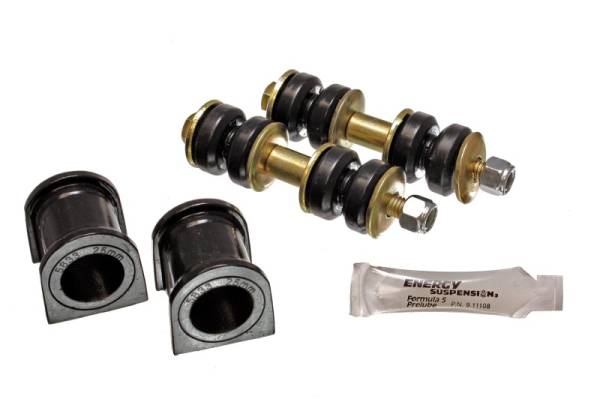 Energy Suspension - Energy Suspension 04-07 Scion xB Black 25mm Front Sway Bar Bushing Set