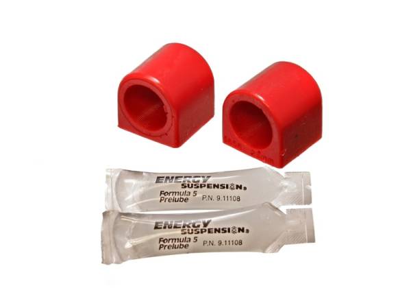 Energy Suspension - Energy Suspension 87-92 Toyota Supra Red 23mm Rear Sway Bar Bushing Set