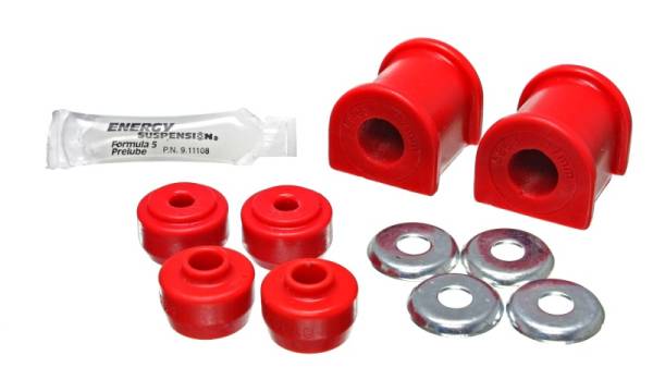 Energy Suspension - Energy Suspension 03-08 Lexus / 03-08 Toyota 4Runner Red 17mm Rear Sway Bar Bushing Kit