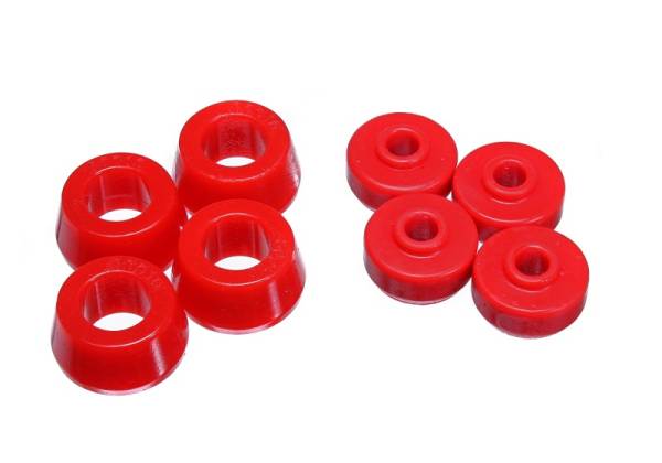 Energy Suspension - Energy Suspension 1996-2009 Toyota 4Runner Rear Shock Bushings (Red)