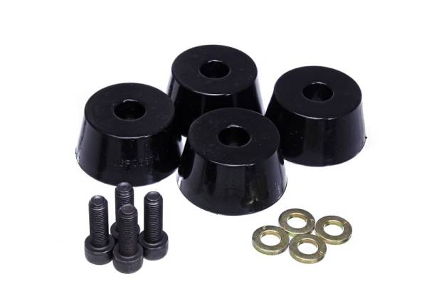 Energy Suspension - Energy Suspension 96-02 Toyota 4Runner Front Hyper Flex Bump Stop Set - Black