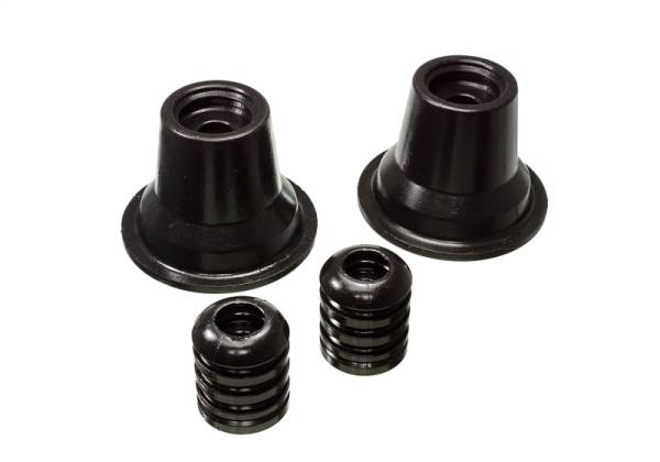 Energy Suspension - Energy Suspension Rear Bump Stop Isolator Set - Black