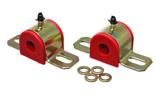 Energy Suspension - Energy Suspension All Non-Spec 2WD Vehicle Red 7/16 inch Front Sway Bar Bushings