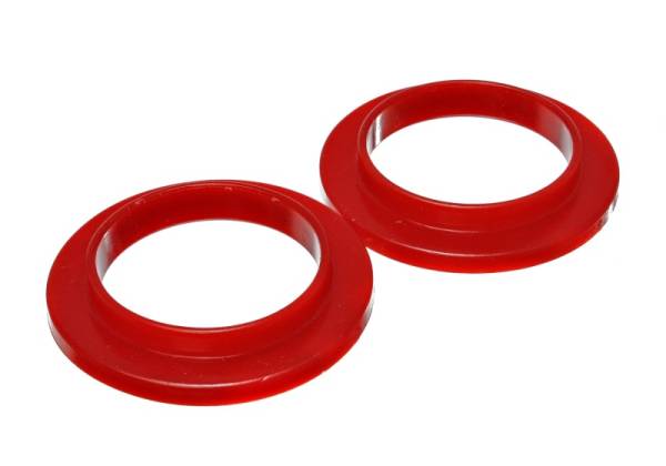 Energy Suspension - Energy Suspension Universal 3 3/4in ID 5 7/16in OD 7/8in H Red Coil Spring Isolators (2 per set)