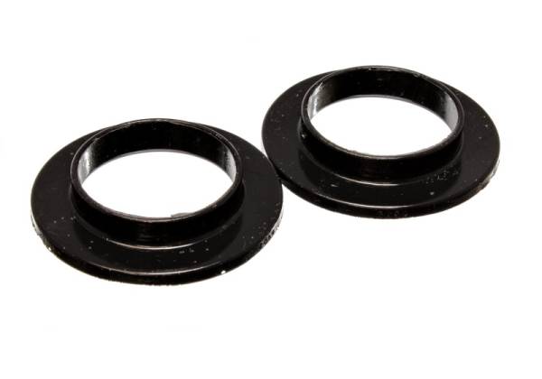 Energy Suspension - Energy Suspension Universal 2 3/16in ID 3 1/2in OD 11/16in H Black Coil Spring Isolators (2 per set)