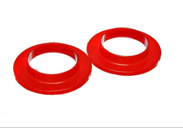 Energy Suspension - Energy Suspension Universal 2 3/16in ID 3 1/2in OD 11/16in H Red Coil Spring Isolators (2 per set)