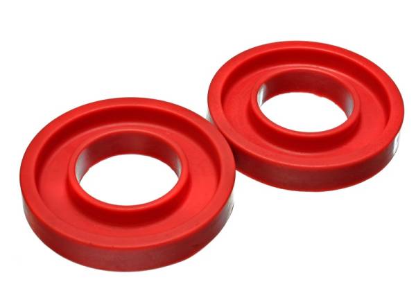 Energy Suspension - Energy Suspension Coil Spring Isolator Set - Red