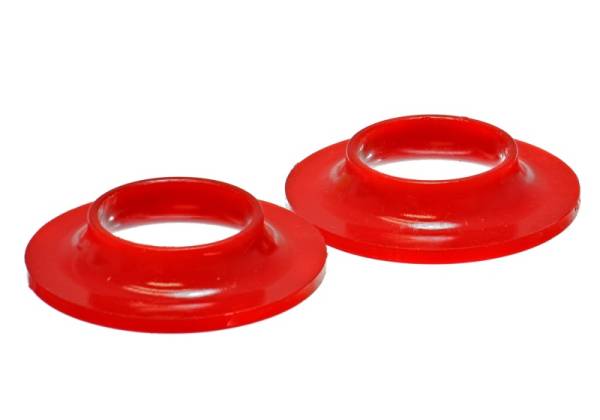 Energy Suspension - Energy Suspension Universal 2 1/8in ID 4 1/8in OD 13/16in H Red Coil Spring Isolators (2 per set)