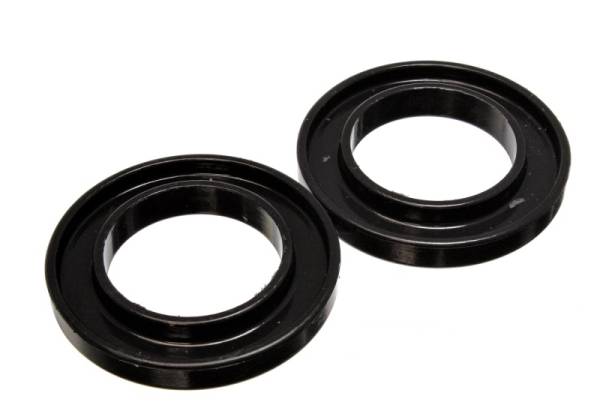 Energy Suspension - Energy Suspension Universal 3-3/16in ID 5-1/4in OD 3/4in H Black Coil Spring Isolators (2 per set)