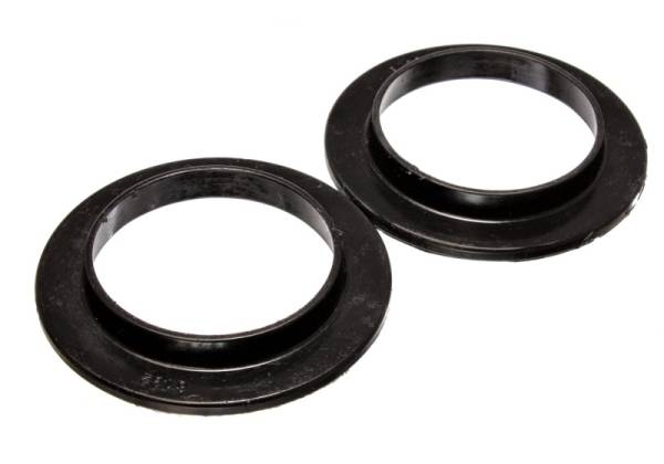 Energy Suspension - Energy Suspension Universal 2 3/4in ID 4 1/16in OD 9/16in H Black Coil Spring Isolators (2 per set)