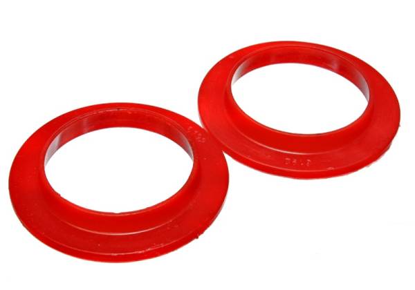 Energy Suspension - Energy Suspension Coil Spring Isolator Set - Red