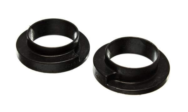 Energy Suspension - Energy Suspension Coil Spring Isolator Set - Black