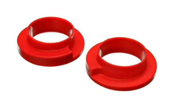 Energy Suspension - Energy Suspension Coil Spring Isolator Set - Red