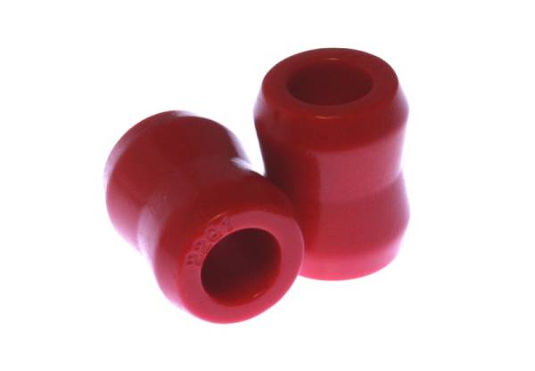 Energy Suspension - Energy Suspension Red Hour Glass Shock Bushings 3/4 inch I.D. 1 min - 1 1/8 max inch O.D. 1 7/16 inc