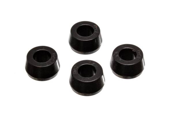 Energy Suspension - Energy Suspension Shock Bushing Set - Black