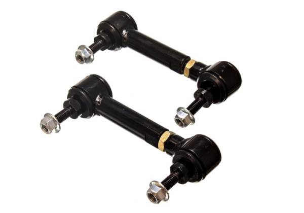 Energy Suspension - Energy Suspension Universal Black 3-3/4in-4-3/4in inAin Range Pivot Style End Link Set