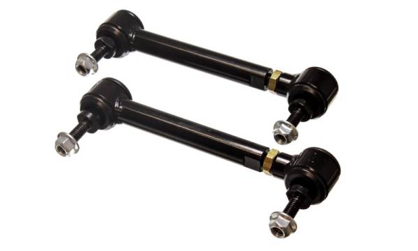 Energy Suspension - Energy Suspension Universal Black 5-3/4in-6-3/4in inAin Range Pivot Style End Link Set