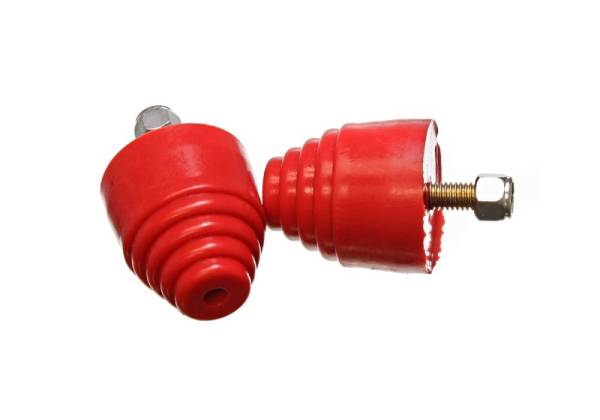 Energy Suspension - Energy Suspension All Purpose Red Bump Stop Set 2 1/8 inch Tall / 2 inch dia. (2 per set)