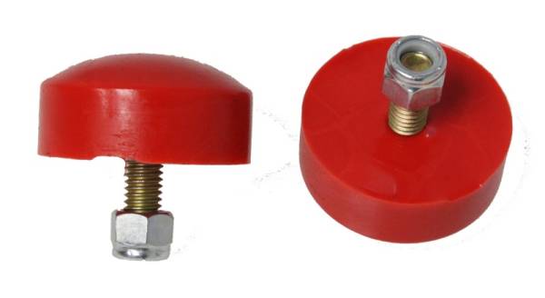 Energy Suspension - Energy Suspension 1in Tall Buttonhead Bump Stop - Red