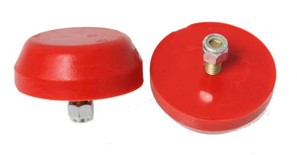 Energy Suspension - Energy Suspension 1in Tall Flat Head Bump Stop - Red