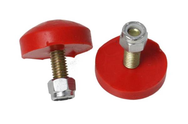 Energy Suspension - Energy Suspension Lw Profile Button Head Snubber - Red