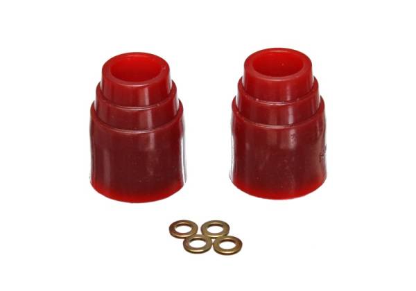 Energy Suspension - Energy Suspension 3-1/8in Bumpstop Set - Red