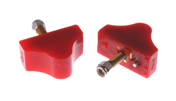 Energy Suspension - Energy Suspension Gm Lwr B Stop Single Hump Set - Red