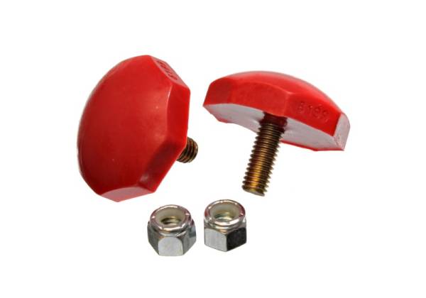 Energy Suspension - Energy Suspension Octagon Bump Stop Set - Red