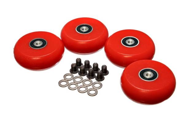 Energy Suspension - Energy Suspension 2.375 inch Hyper-Glide PolyCreeper Wheels (Set of 4)