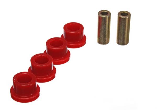 Energy Suspension - Energy Suspension OD 1.37 in, ID .875 in (Bushing Dims) Red Universal Link - Flange Type Bushiings