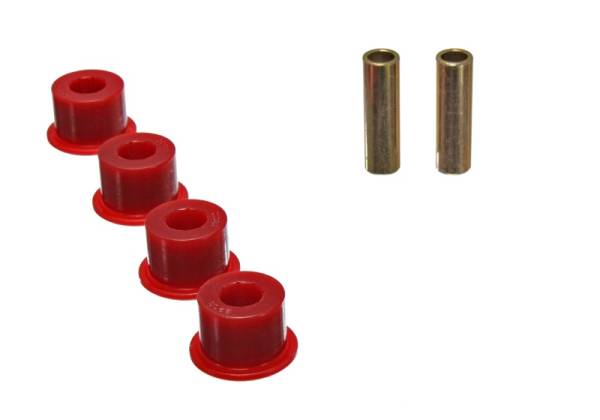 Energy Suspension - Energy Suspension Universal Link - Flange Type Bushing - Red