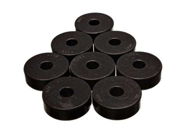 Energy Suspension - Energy Suspension Pad - Firm - 1-15/16in OD x 9/16in ID x 21/32in H - Black