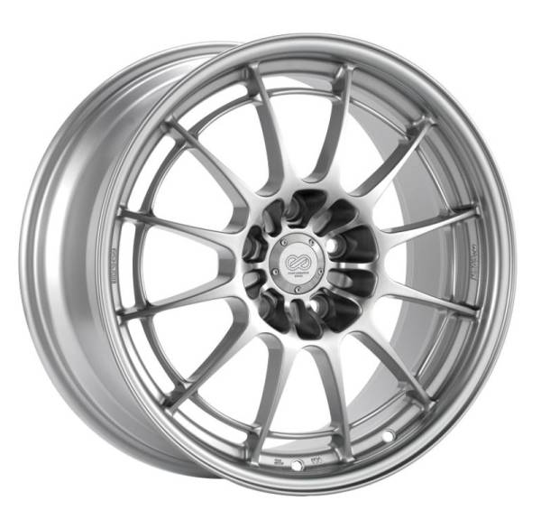 Enkei - Enkei NT03+M 18x10.5 5x114.3 30mm Offset 72.6mm Bore Silver Wheel