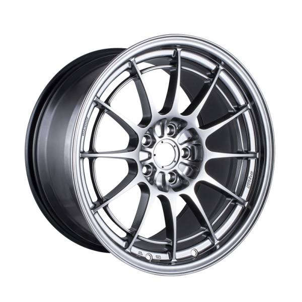 Enkei - Enkei NT03+M 18x9.5 5x108 40mm Offset 72.6mm Bore Hyper Silver Wheel - 3658953140HS