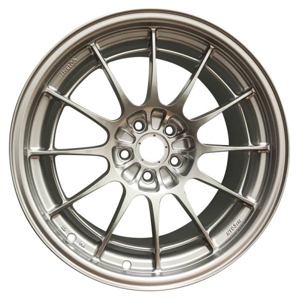 Enkei - Enkei NT03+M 18x9.5 5x108 40mm Offset 72.6mm Bore F1 Silver Wheel (MIN ORDER QTY 40) - 3658953140SP