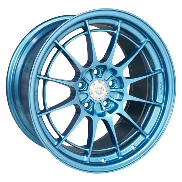 Enkei - Enkei NT03+M 18x9.5 5x114.3 40mm Offset 72.6mm Bore Emerald Blue Wheel