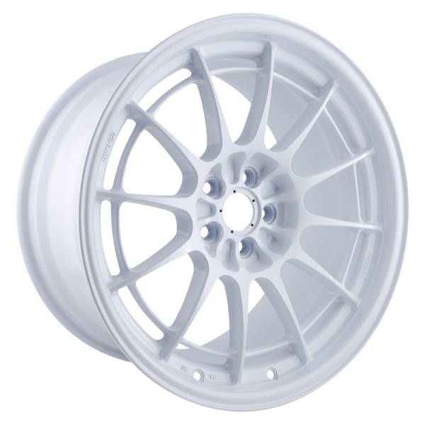 Enkei - Enkei NT03+M 18x9.5 5x114.3 40mm Offset 72.6mm Bore Vanquish White Wheel (MOQ of 40) - 3658956540WP