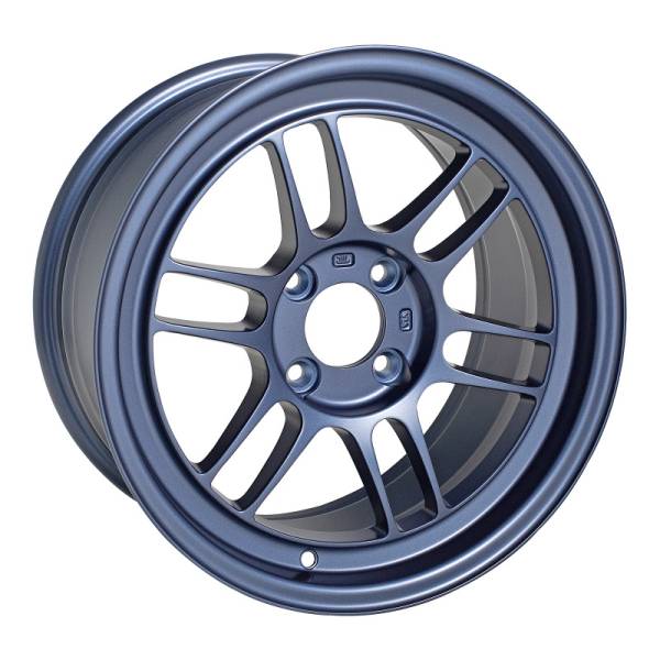 Enkei - Enkei RPF1 15x8 4x100 28mm Offset 5 Hub Bore Matte Blue Wheel - 11.64Lbs (MOQ 40)