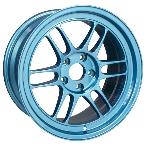 Enkei - Enkei RPF1 17x9 5x114.3 22mm Offset 73mm Bore Emerald Blue Wheel (MOQ 40)