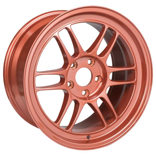 Enkei - Enkei RPF1 17x9 5x114.3 35mm Offset 73mm Bore Orange Wheel