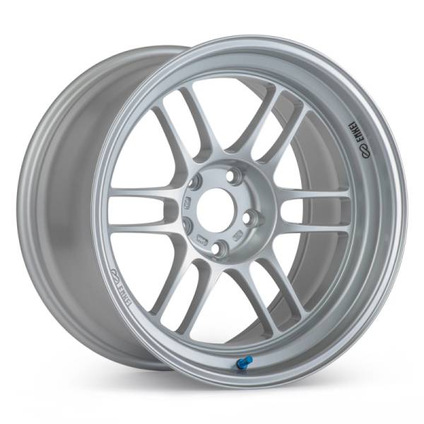 Enkei - Enkei RPF1RS 18x10.5 5x114.3 0mm Offset 75mm Bore Silver Wheel