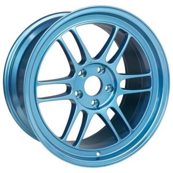 Enkei - Enkei RPF1 18x10.5 5x114.3 15mmm Offset 73mm Bore Emerald Blue Wheel