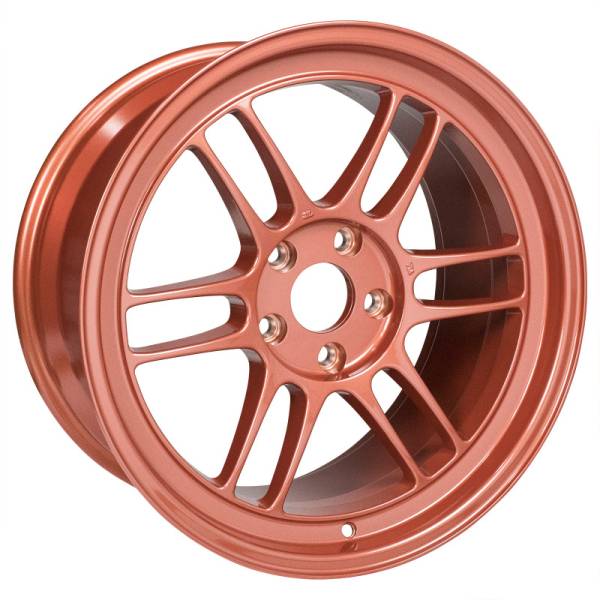 Enkei - Enkei RPF1 18x9.5 5x114.3 38mm Offset 73mm Center Bore Orange Wheel