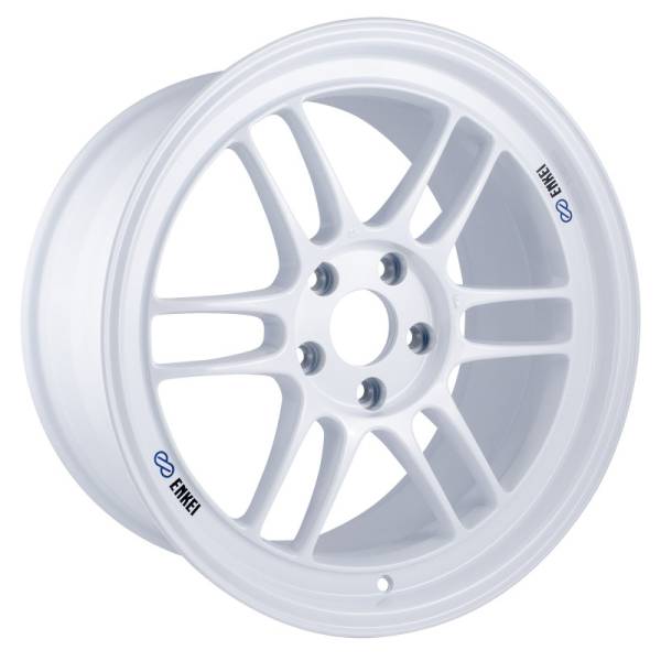 Enkei - Enkei RPF1 18x9.5 5x114.3 38mm Offset 73mm Center Bore Vanquish White Wheel (Special Order/ MOQ 40*)